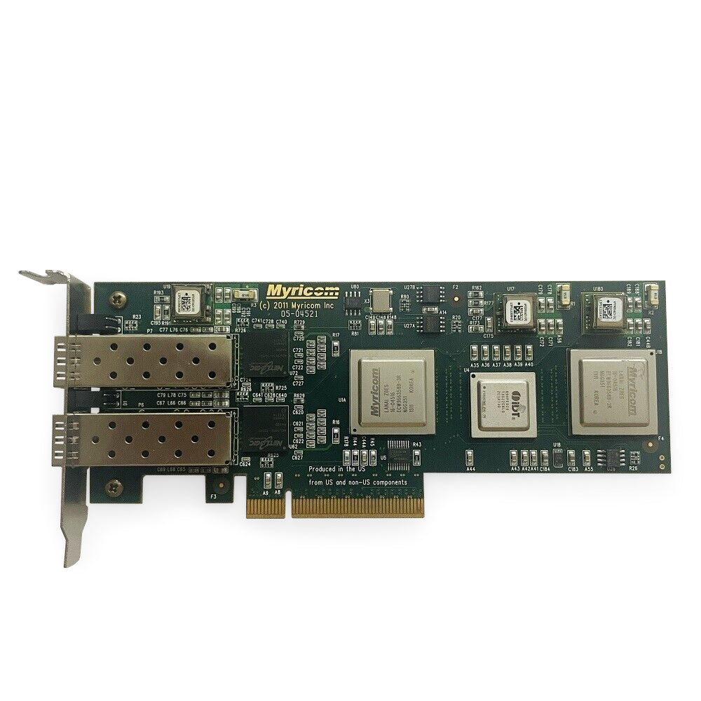 Myricom 10G-PCIE2-8C2-2S Dual-Port 10GB SFP+ PCIe Network Interface Adapter
